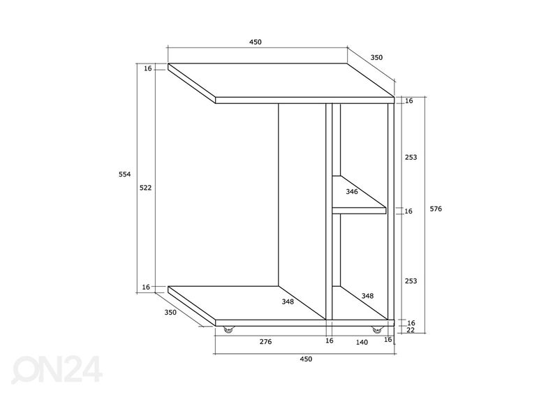 Abilaud 35x45 cm suurendatud