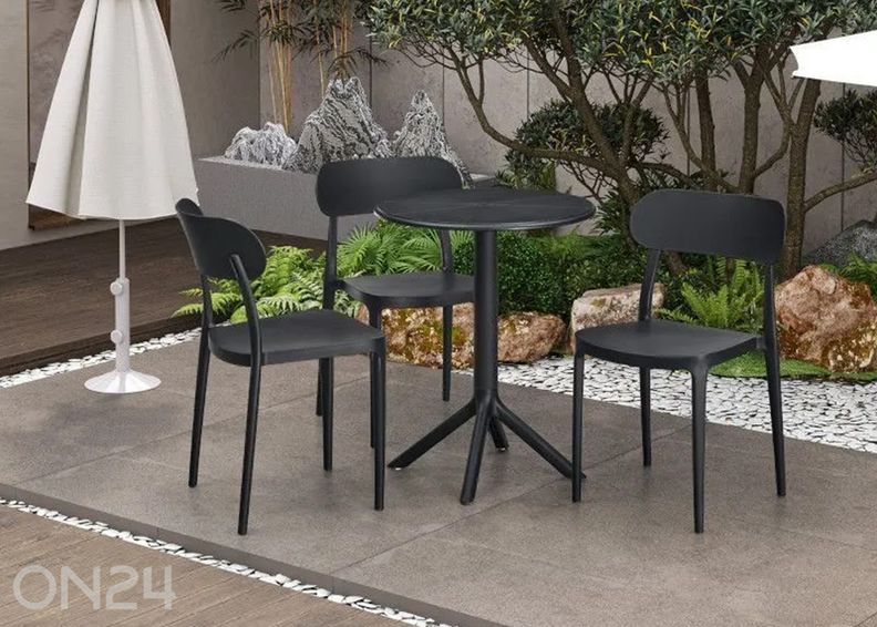 Abilaud Bartha In&Out Ø 60 must suurendatud