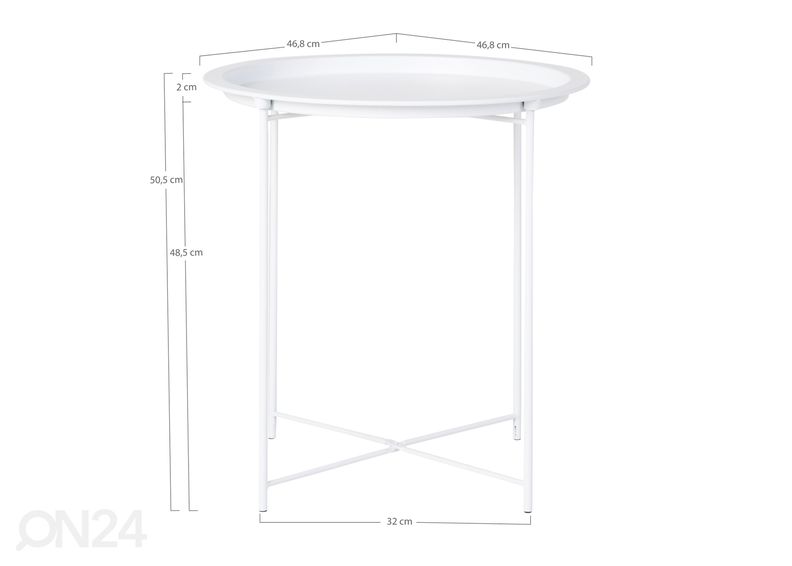Abilaud Corti Ø47 cm suurendatud