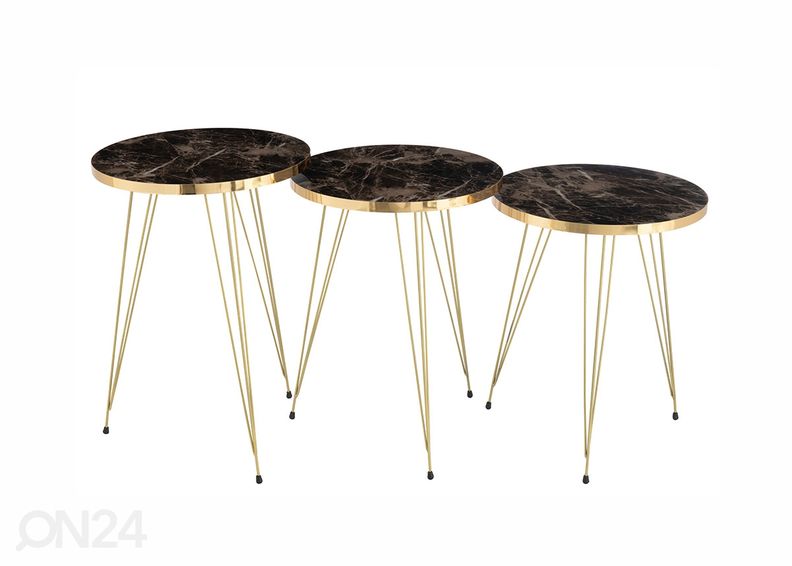 Abilaudade komplekt Pins, 3 tk suurendatud