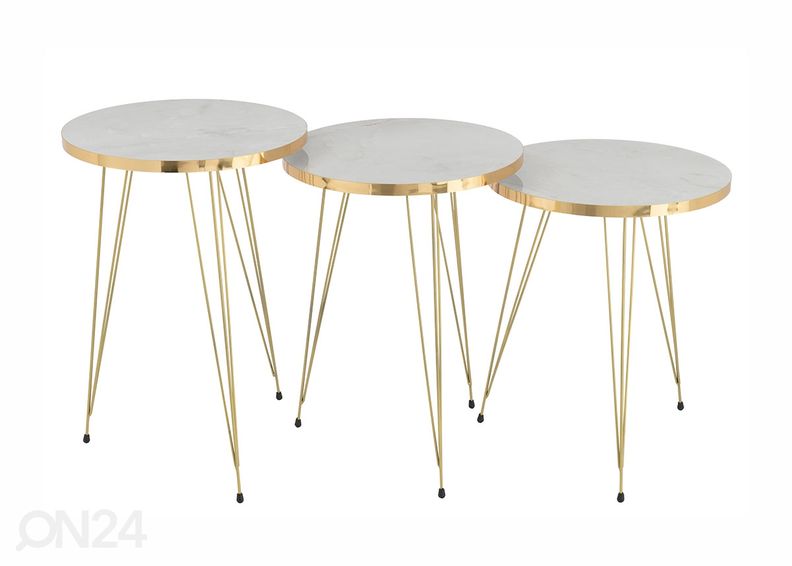 Abilaudade komplekt Pins, 3 tk suurendatud