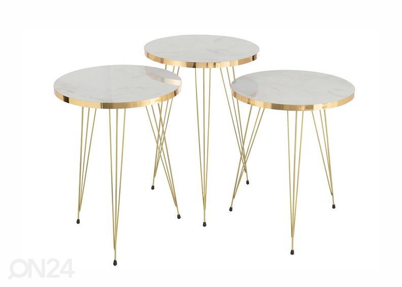 Abilaudade komplekt Pins, 3 tk suurendatud