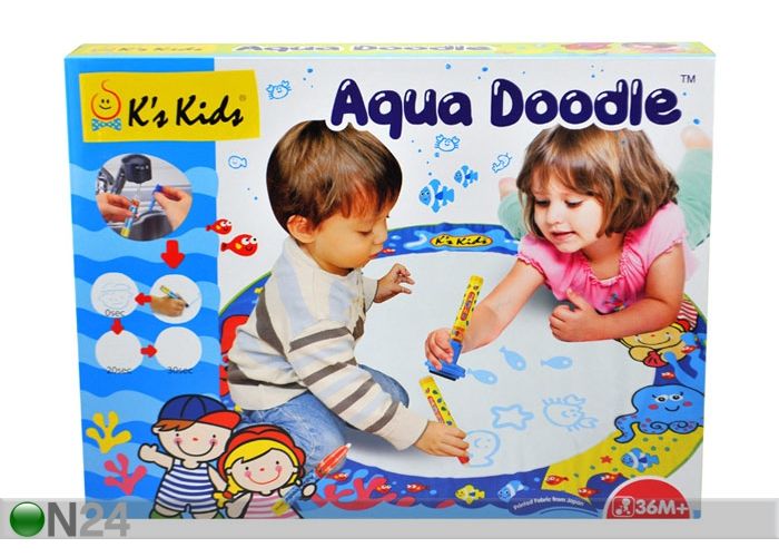 Agua Doodle ümmargune joonistusmatt suurendatud