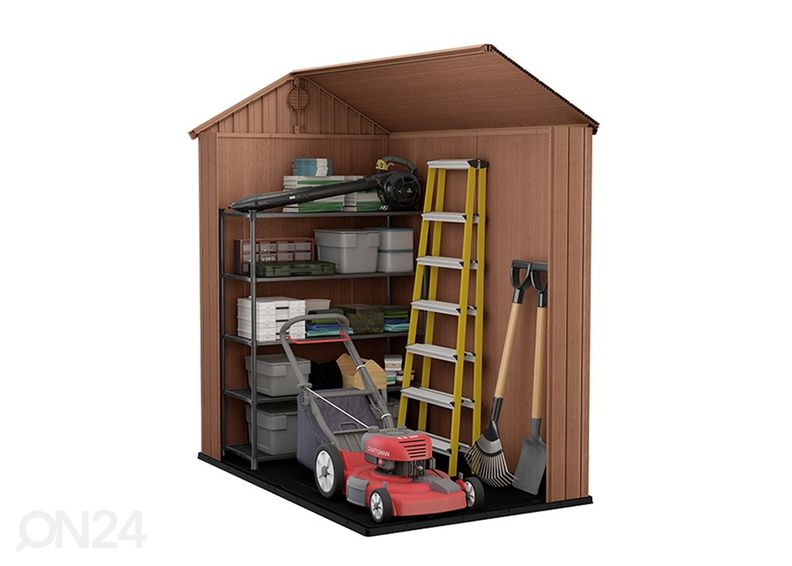 Aiakuur Keter Darwin 1,98 m², hall suurendatud