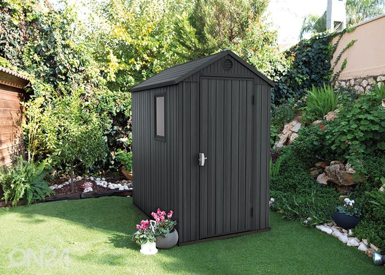 Aiakuur Keter Darwin 1,98 m², hall suurendatud