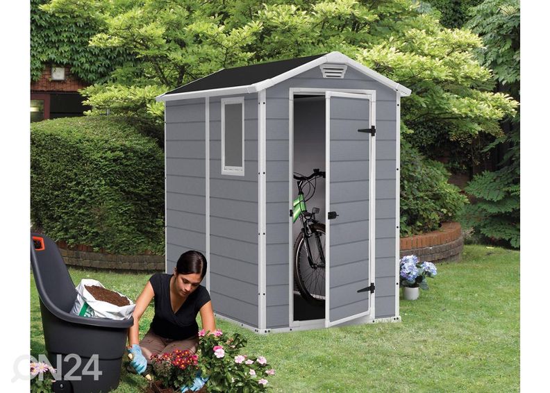 Aiakuur Keter Manor 1,97 m², 192x130x198 cm suurendatud