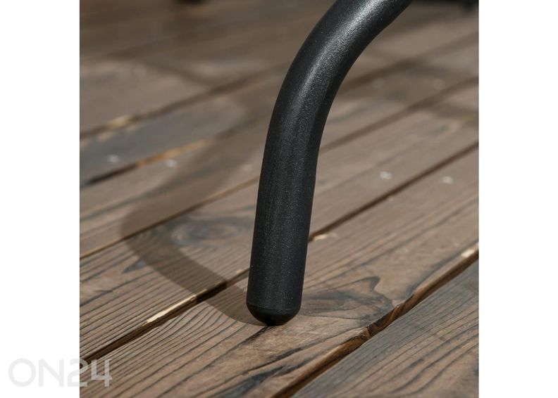 Aialaud Ø90 cm, must suurendatud