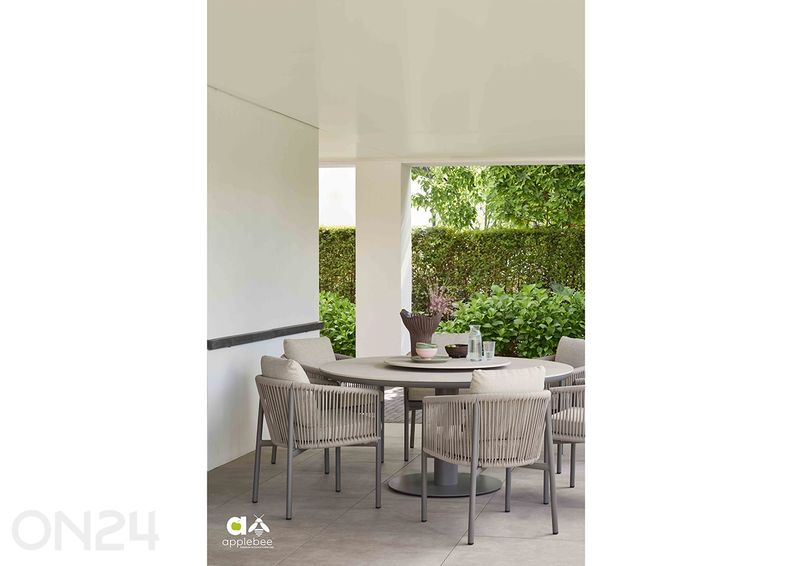 Aialaud serveerimisalusega Melville 160 cm suurendatud