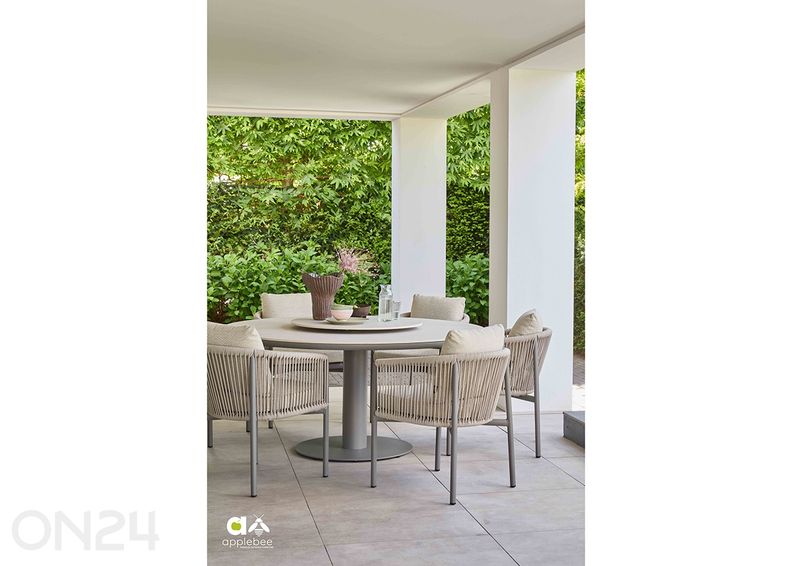 Aialaud serveerimisalusega Melville 160 cm suurendatud