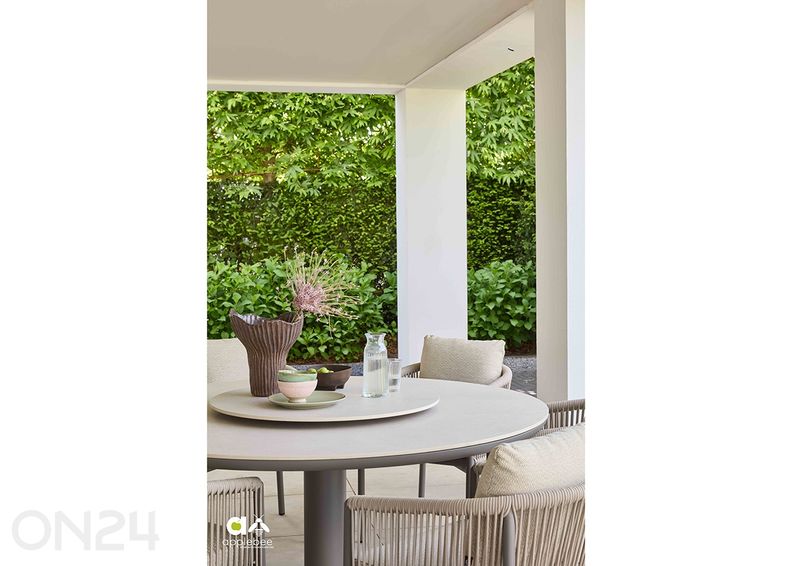 Aialaud serveerimisalusega Melville 160 cm suurendatud