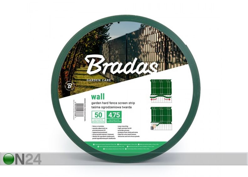 Aialint Bradas Wall 1200 g/m², 50 m suurendatud