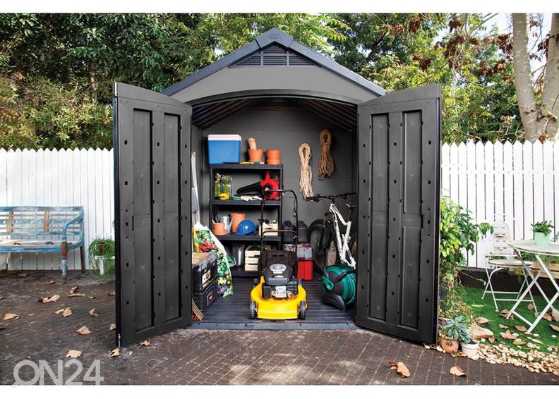 Aiamaja Premier 757, 4 m², hall suurendatud