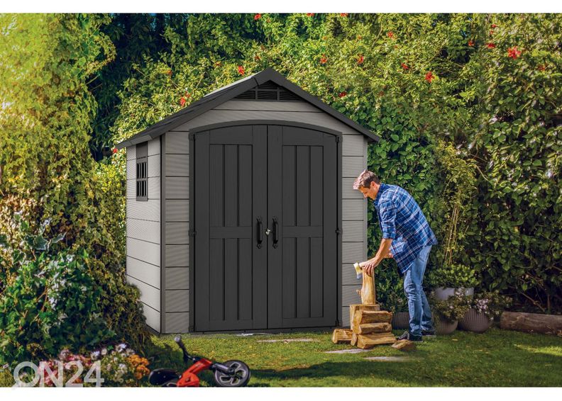 Aiamaja Premier 757, 4 m², hall suurendatud