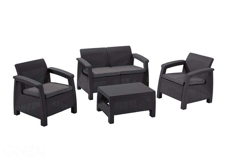 Aiamööbel Keter Corfu, grafiit suurendatud