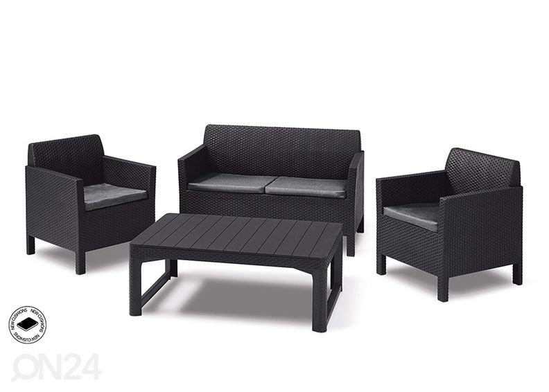 Aiamööbel Keter Orlando, grafiit suurendatud