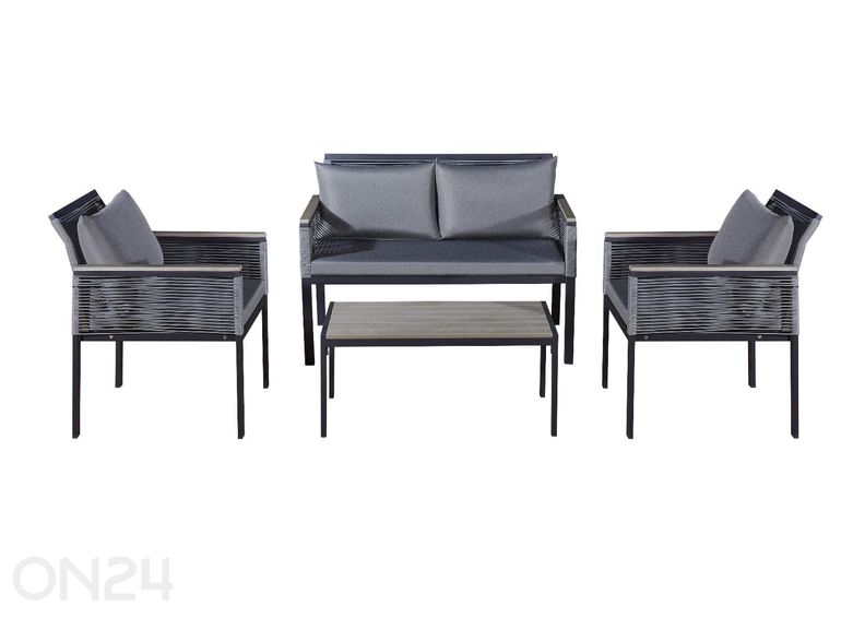 Aiamööbli komplekt Corto suurendatud