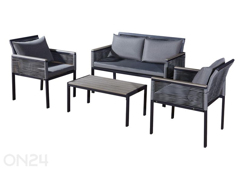 Aiamööbli komplekt Corto suurendatud