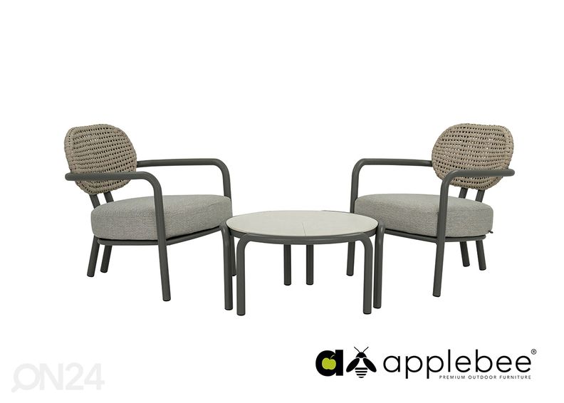 Aiamööbli komplekt Lugano suurendatud