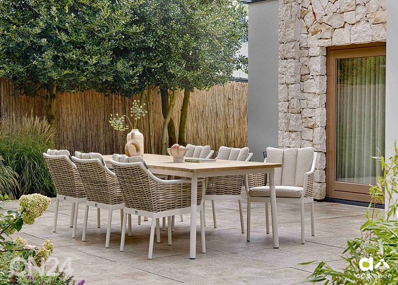 Aiamööbli komplekt Milou suurendatud