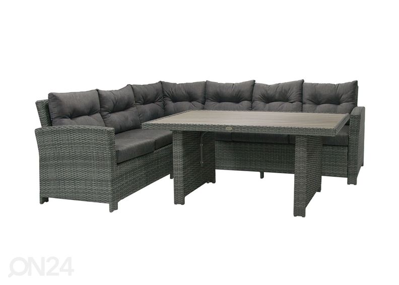 Aiamööbli komplekt Pavia suurendatud