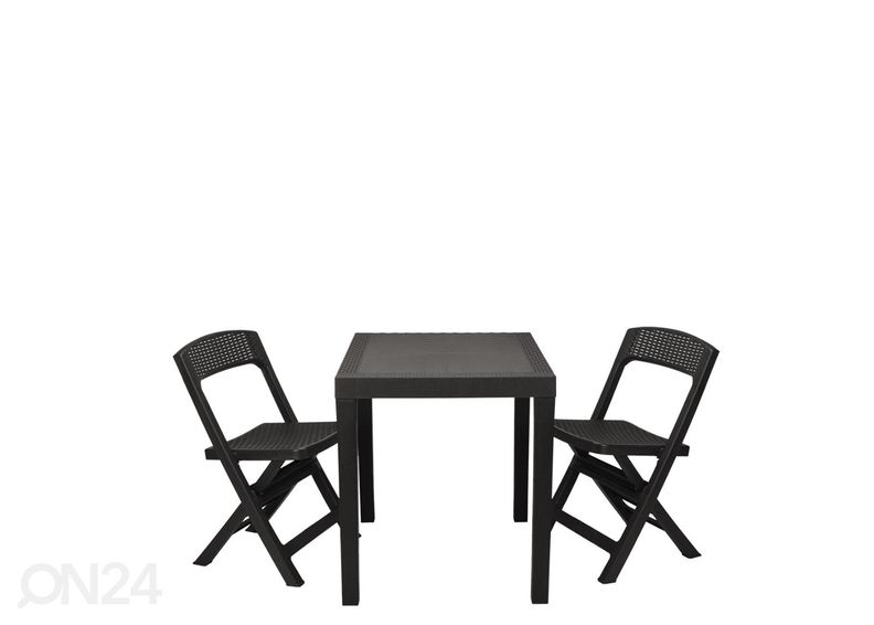 Aiamööbli komplekt Poker suurendatud