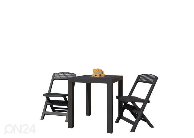 Aiamööbli komplekt Poker suurendatud