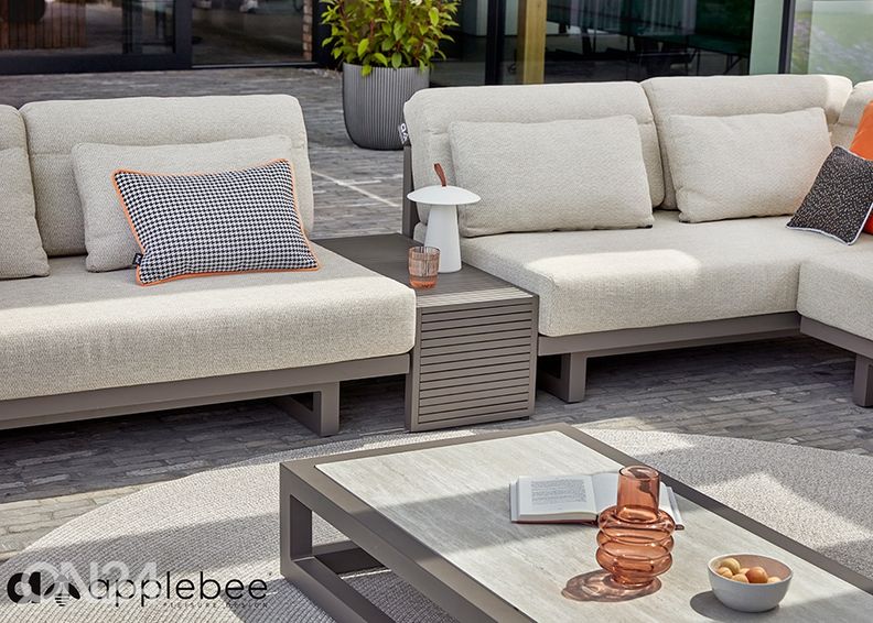 Aiamööbli komplekt Santorini Rope suurendatud