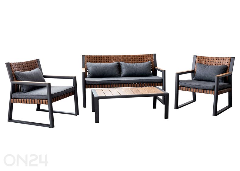 Aiamööbli komplekt Texas suurendatud