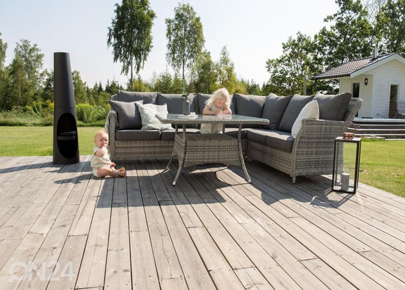 Aiamööbli komplekt Vinkelund suurendatud