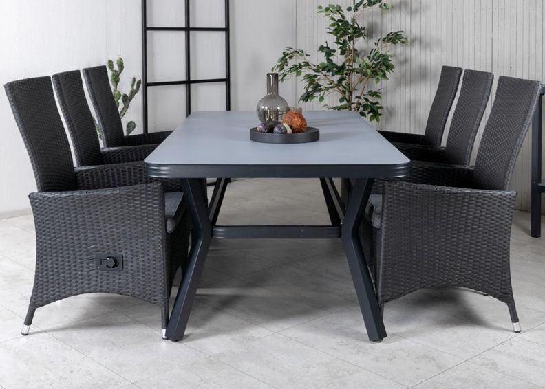 Aiamööbli komplekt Virya suurendatud