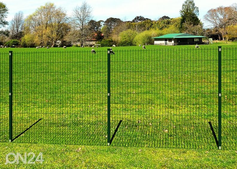 Aiapaneel 2D RAL6005, 6/5/6 mm 203x250 cm suurendatud