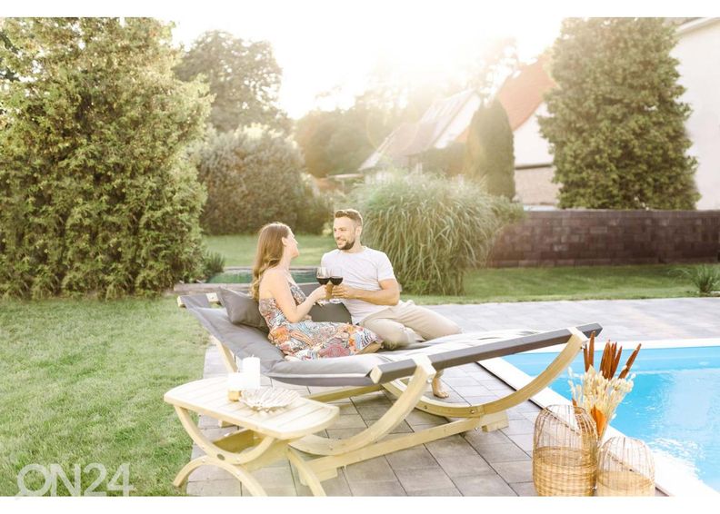 Aiavoodi Amazonas Lounge Bed suurendatud