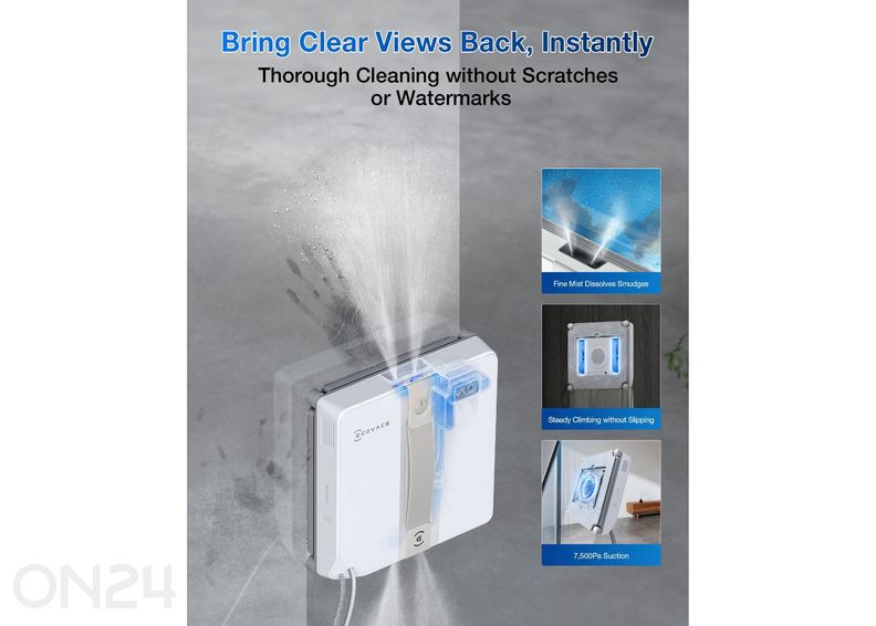 Aknapesurobot Ecovacs Winbot Mini suurendatud