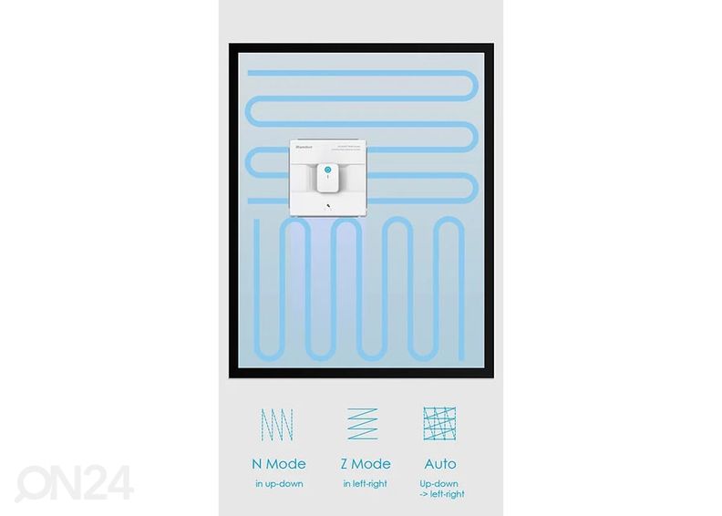 Aknapesurobot Mamibot W200 Skybot, akuga suurendatud