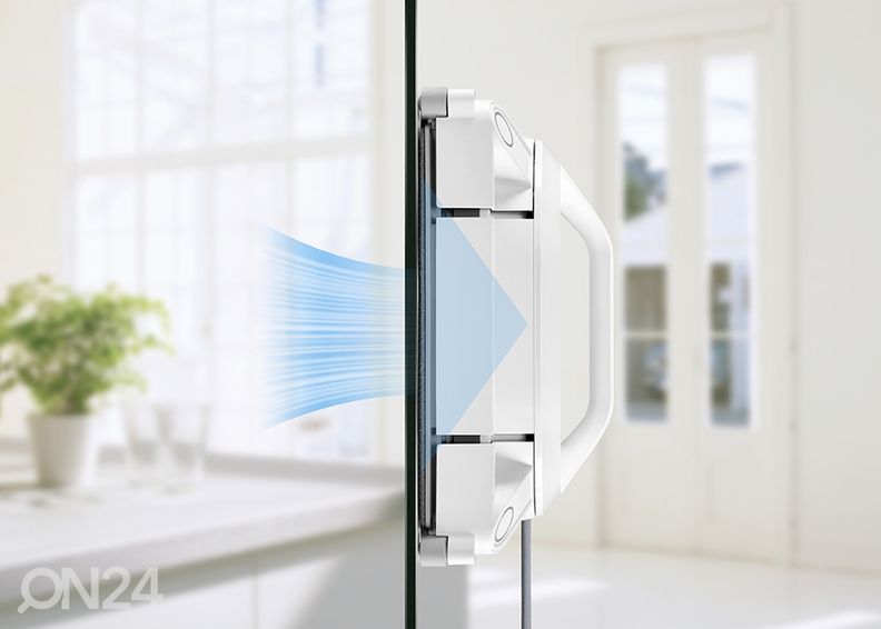 Akuga aknapesurobot ECOVACS WINBOT X juhtmevaba suurendatud