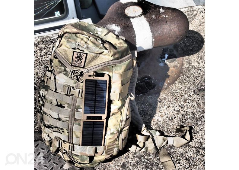 Akupank päikesepaneeliga TACTICAL EXTREME SOLAR suurendatud