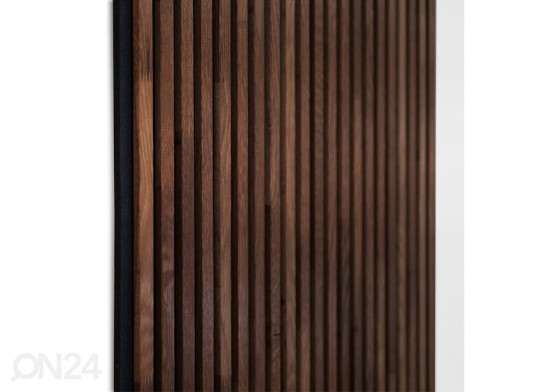 Akustiline seinapaneel täispuidust 240x60 cm suurendatud