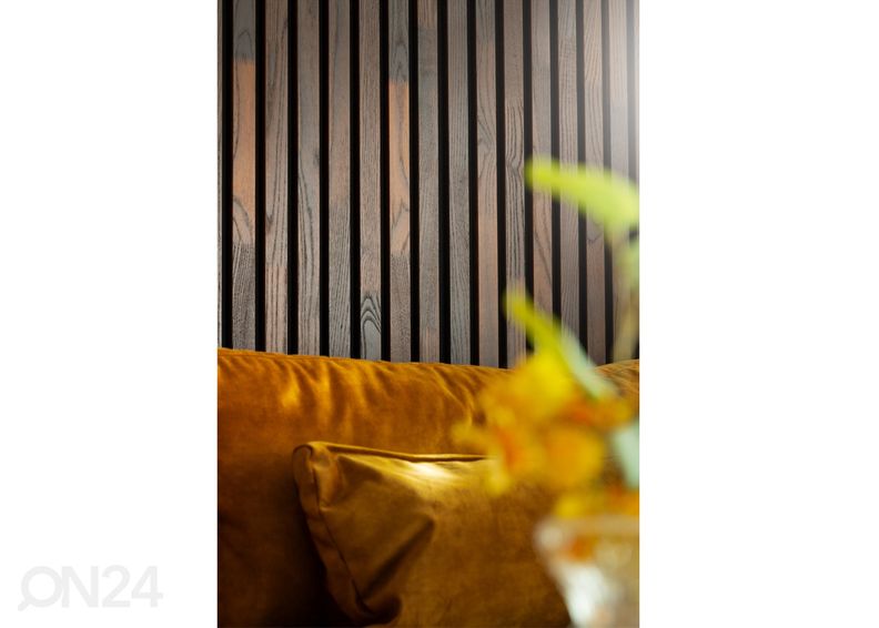 Akustiline seinapaneel täispuidust 240x60 cm suurendatud