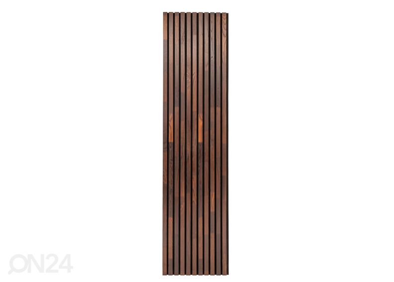 Akustiline seinapaneel täispuidust 240x60 cm suurendatud