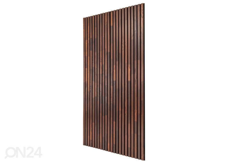 Akustiline seinapaneel täispuidust 240x60 cm suurendatud
