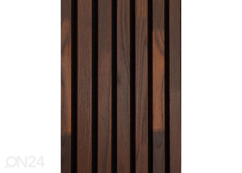 Akustiline seinapaneel täispuidust 240x60 cm suurendatud
