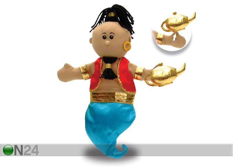 Aladini käpiknukukomplekt suurendatud
