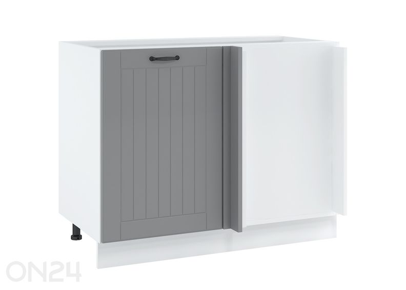 Alumine köögi nurgakapp uksega, 105x65 cm suurendatud