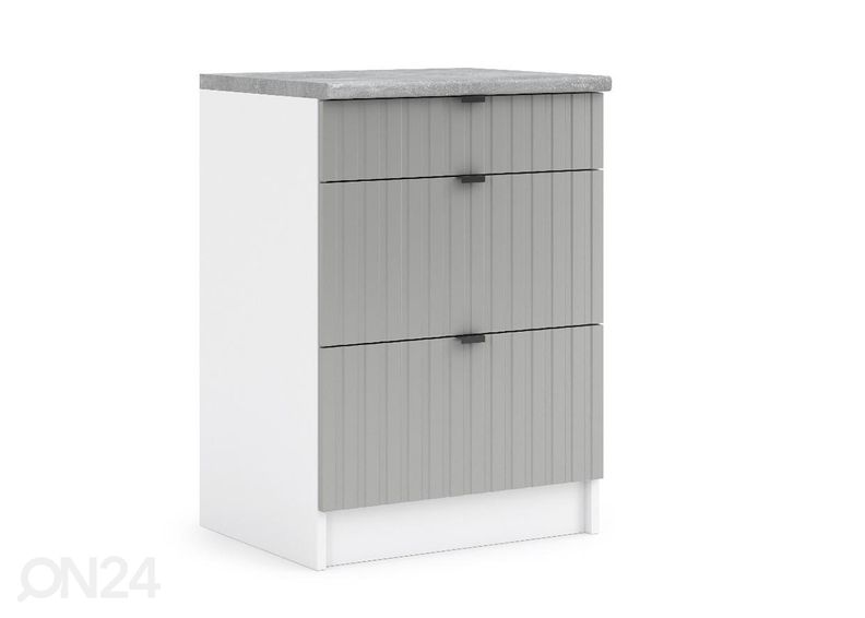 Alumine köögikapp Lisson 60 cm suurendatud