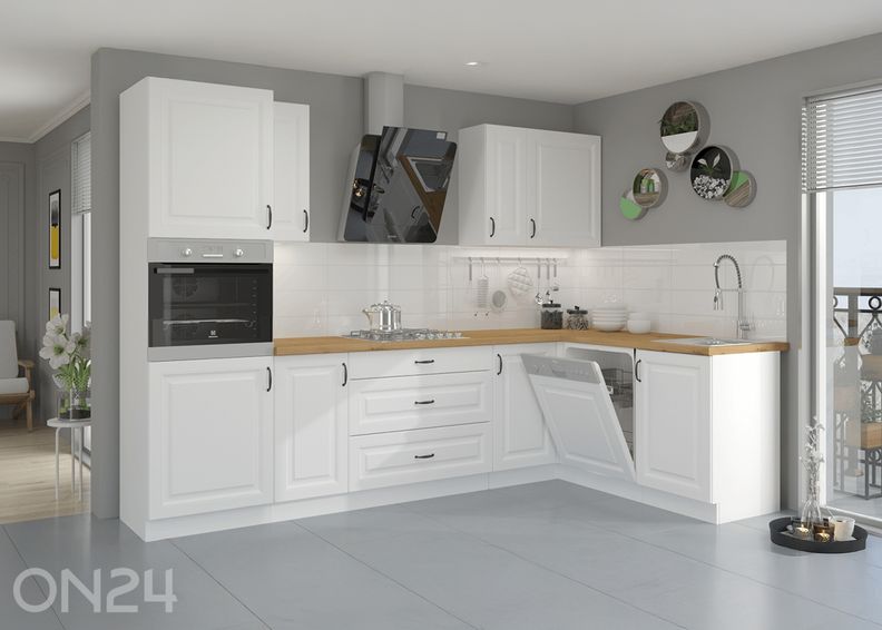 Alumine köögikapp Retro suurendatud