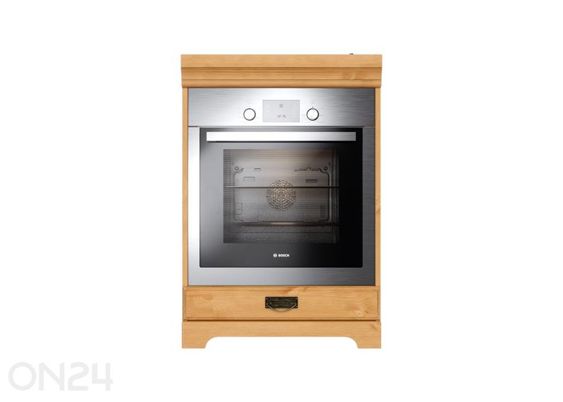 Alumine köögikapp Ruegen integreeritavale ahjule suurendatud