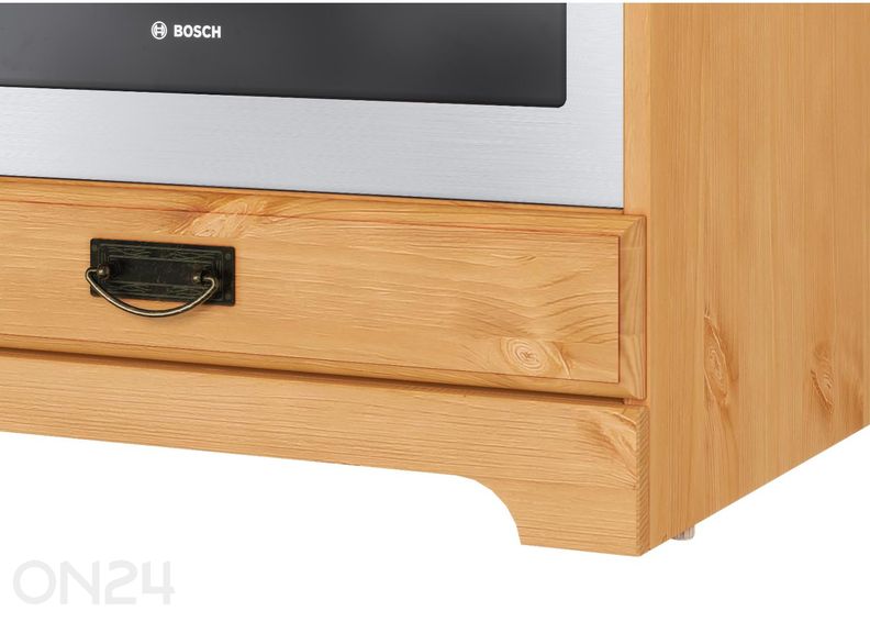 Alumine köögikapp Ruegen integreeritavale ahjule suurendatud