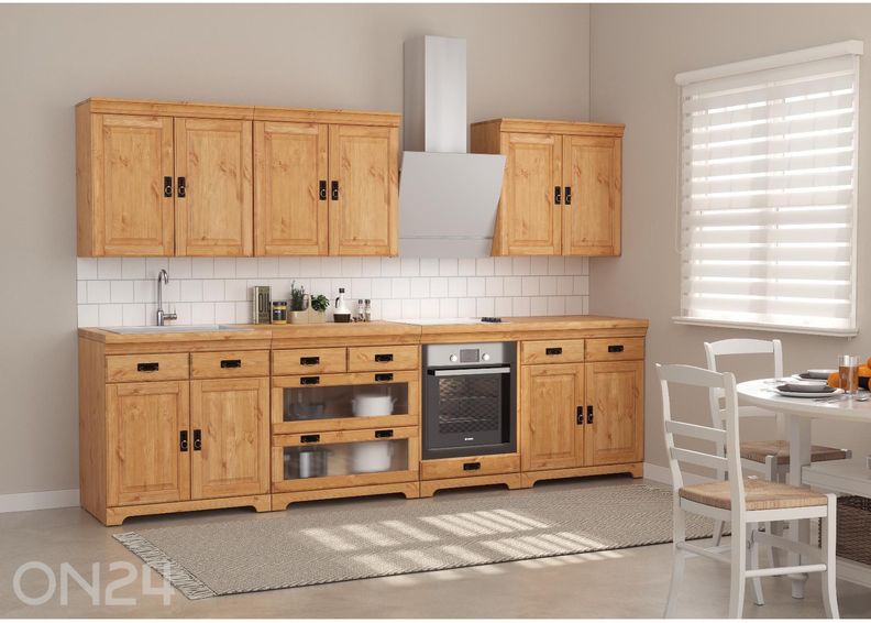 Alumine köögikapp Ruegen integreeritavale ahjule suurendatud