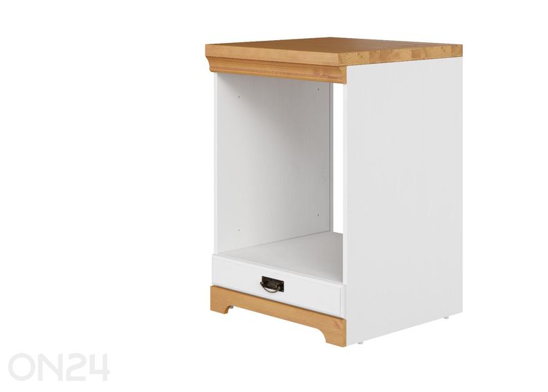 Alumine köögikapp Ruegen integreeritavale ahjule suurendatud