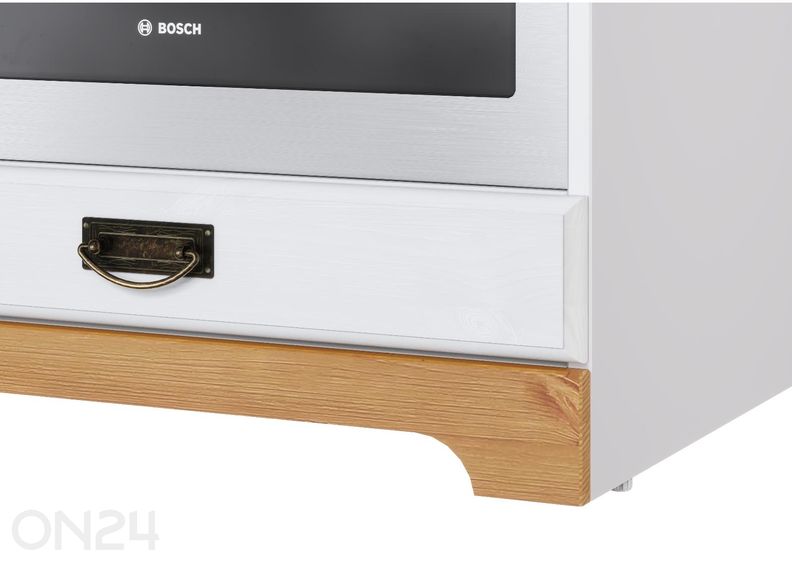 Alumine köögikapp Ruegen integreeritavale ahjule suurendatud